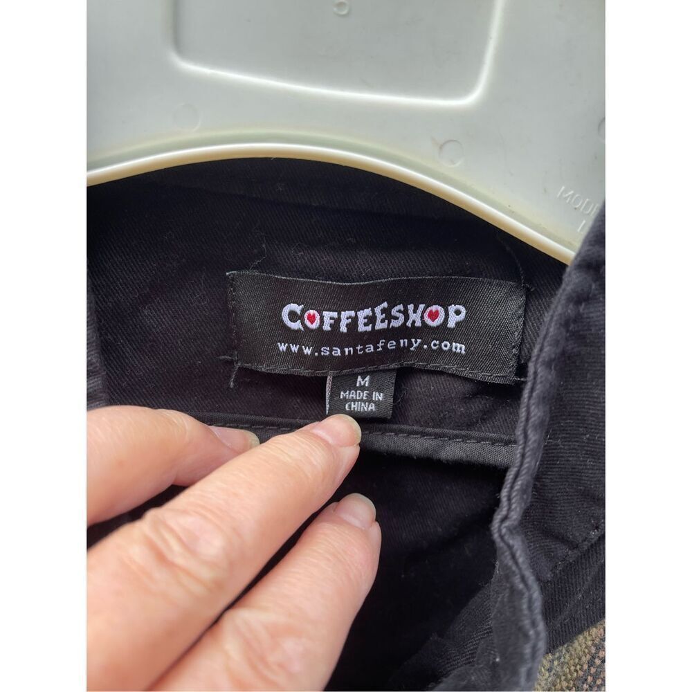 Coffeeshop size M 100% cotton Aztec print drawstring waist jacket. - Picture 6 of 8